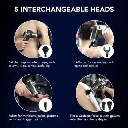 Massage Gun Deep Tissue Percussion Muscle Massager for Pain Relief