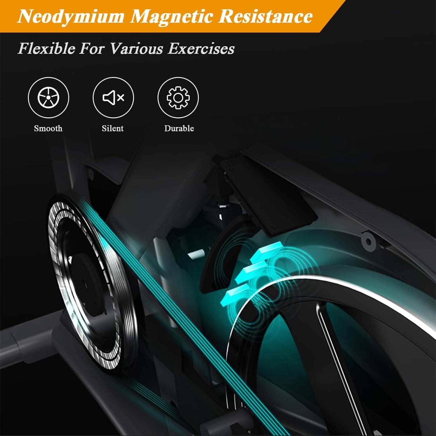 MaxKare Stationary Upright Exercise Bike