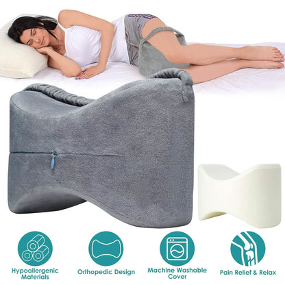 Memory Foam Contour Leg Pillow For Side Sleepers