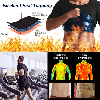 Men's Heat Trapping Body Shaper Shirt