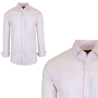 Men’s Quick Dry Slim Fit Stretch Dress Shirts