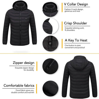 Men's Waterproof Heated Jacket
