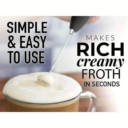 Milk Frother, Handheld Electric Mixer