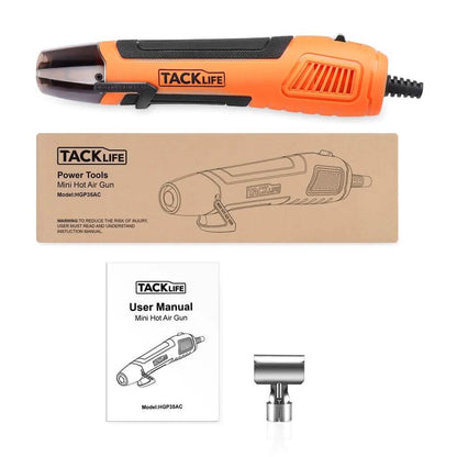 Mini Heat Gun 350W/662°F Hot Air Gun with 6.56Ft Long Cable