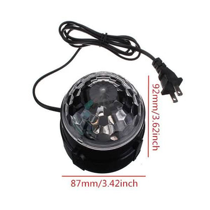 Mini RGB LED Light Crystal Magic Ball