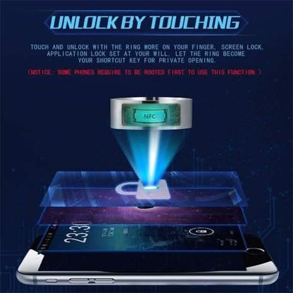 Multi-functional Waterproof Intelligent NFC Smart Ring