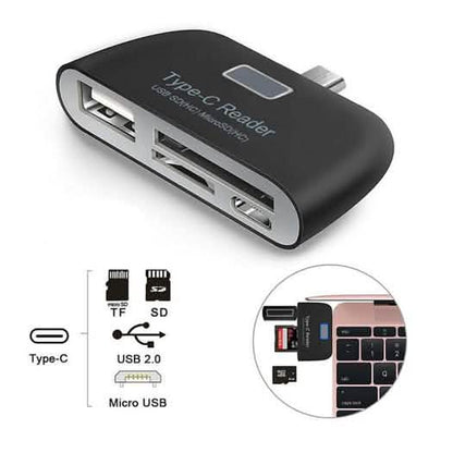 Multifunctional Smart 4-in-1 Laptop PC Durable Phone TF Micro SD