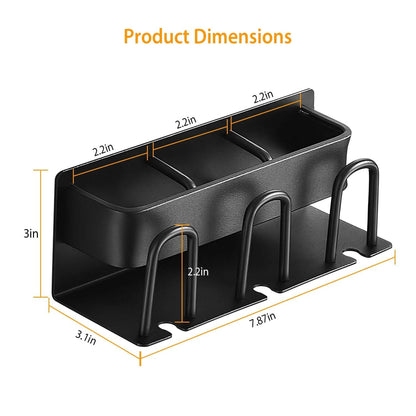 Multifunctional Toothbrush Holder Rack Organizer