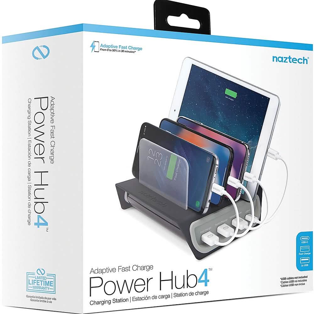 Naztech - Adaptive Fast Charge Power Hub4