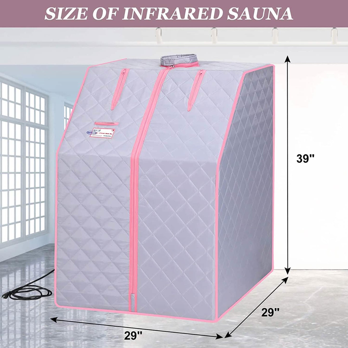 One Person Portable Full Body Sauna Tent SPA Set for Home