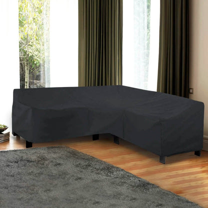 Outdoor L Shape Sofa Covers Water Resistant