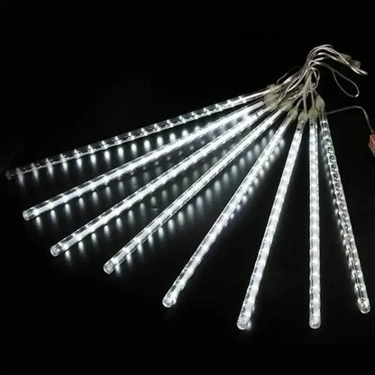 Outdoor Solar Meteor Christmas String Lights