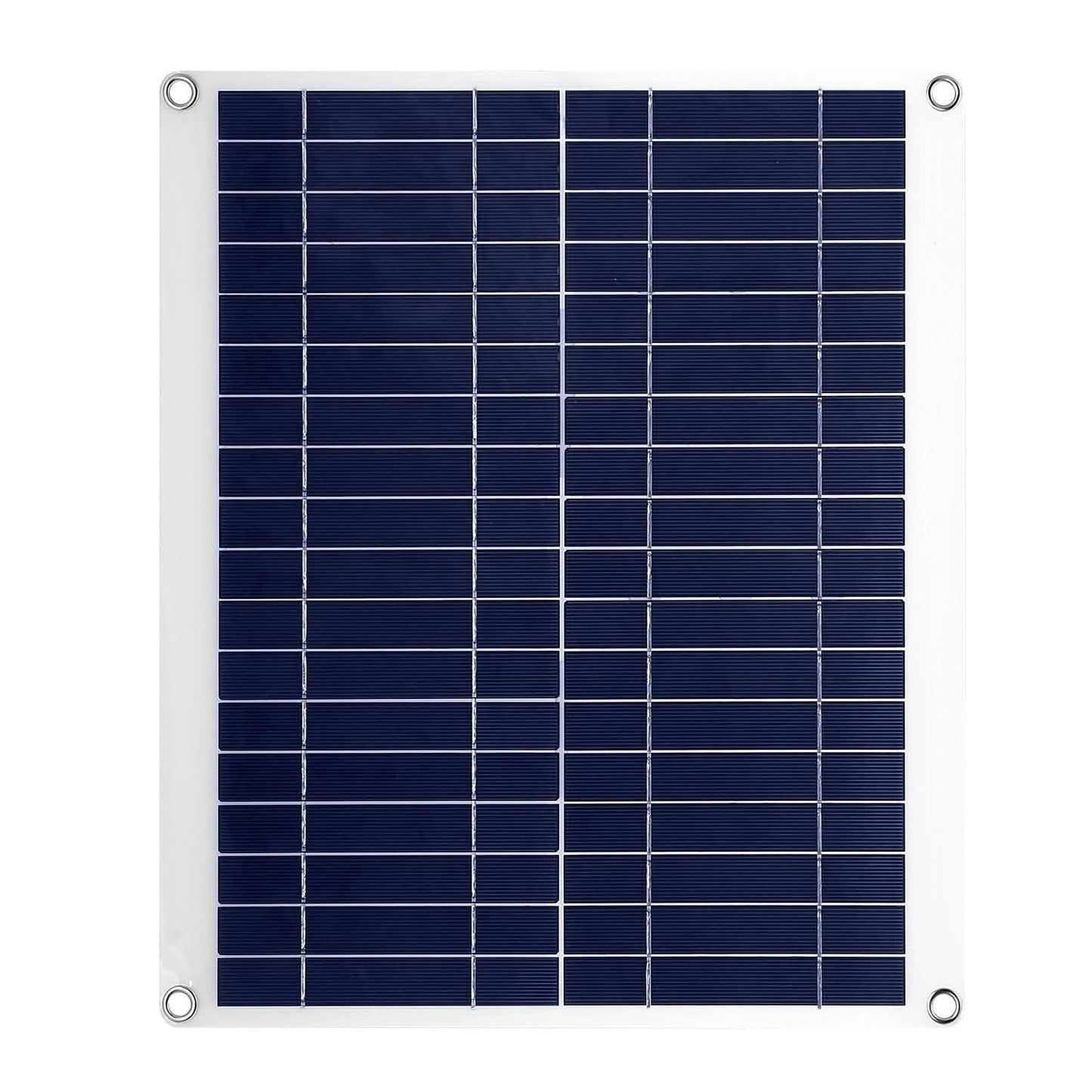 Outdoor Solar Panel 12V 25W Car Battery Charger