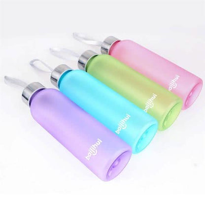 Outdoor Sports Portable Frosted Water Bottle