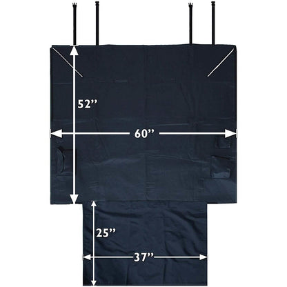 Paws & Pals Dog Seat Cover for Back Seat