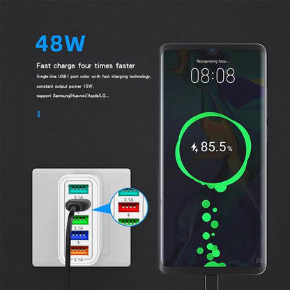 PBG 5 Port Wall Charger