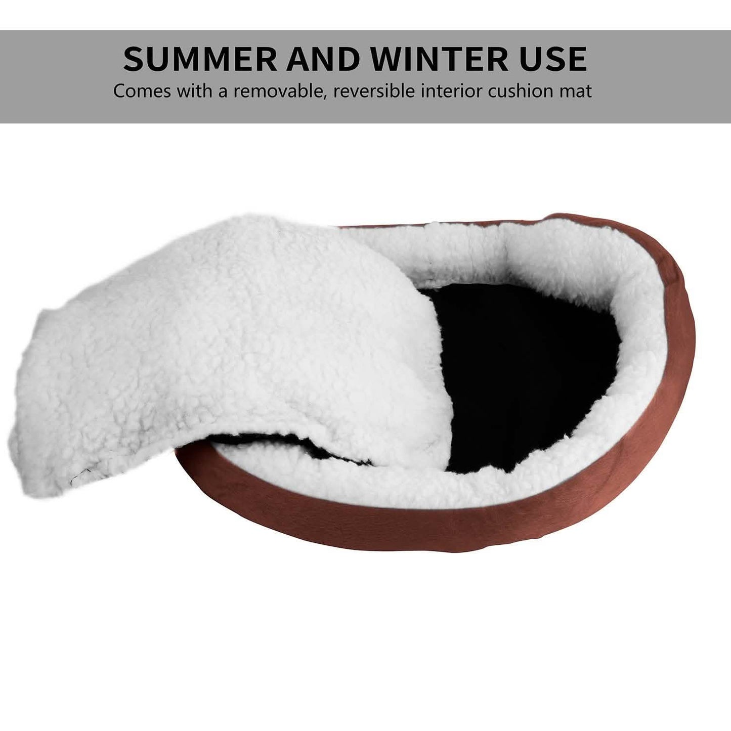 Pet Puppy Cat Soft Warm Fleece Bed