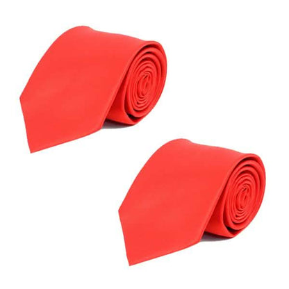 Poly Solid Satin Tie