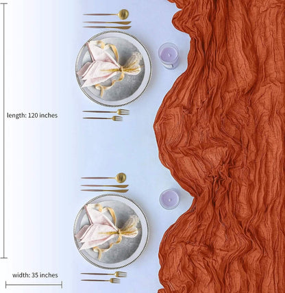 Polyester Crinkle Table Runner