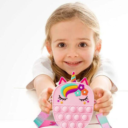 Pop Unicorn Purse Fidget Toys For Girls