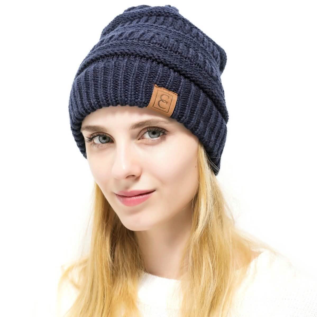 Popular CC Chic Winter Beanie Hat