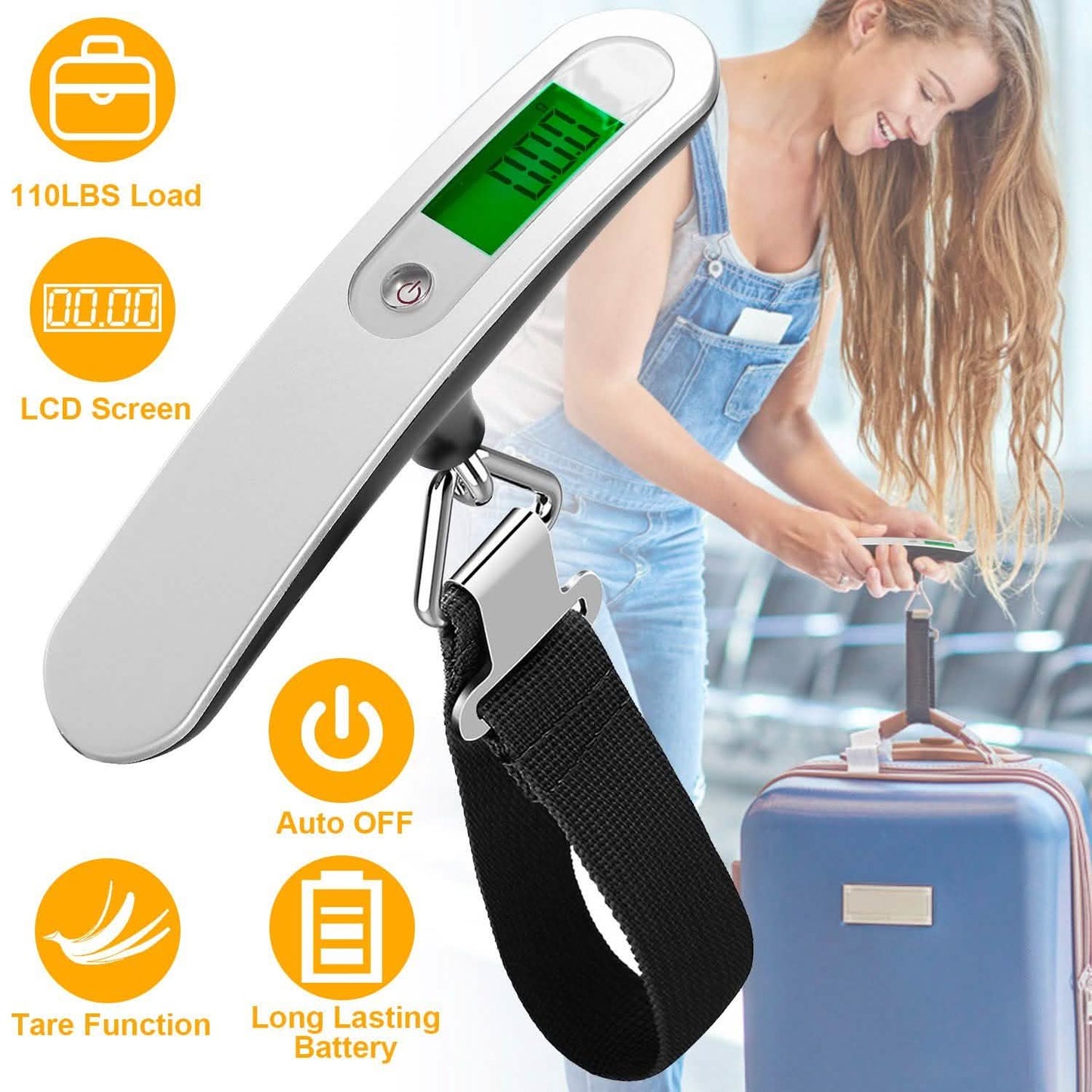 Portable Digital Luggage Scale