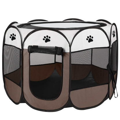 Portable Foldable Pet Playpen For Dogs Cats Other Pets