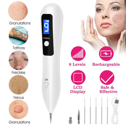 Portable Skin Tag Repair Kit with 6 Replaceable Needles