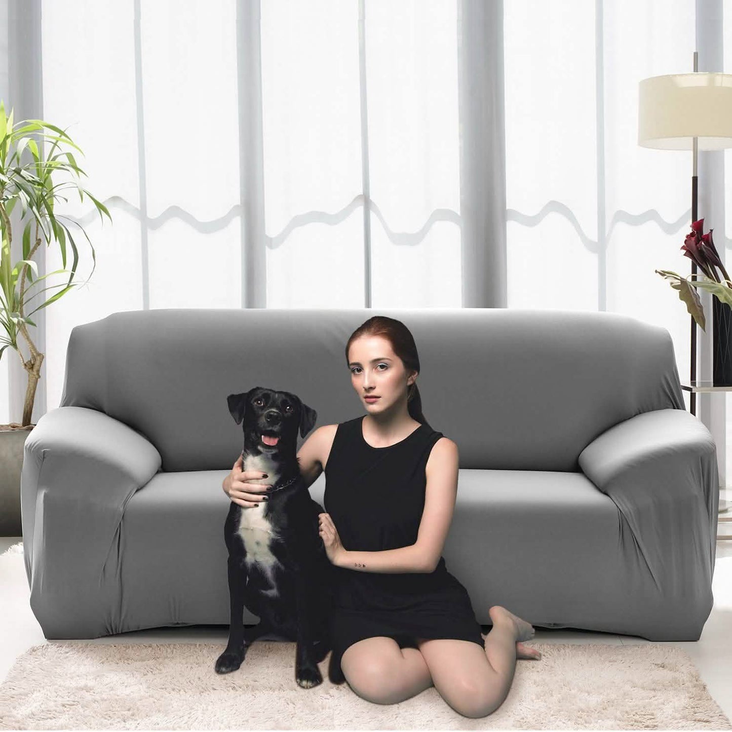 Printed Stretch Sofa Cover