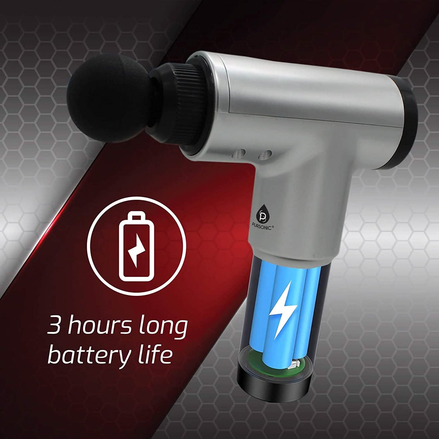 Pursonic Deep Tissue Professional Massage Gun