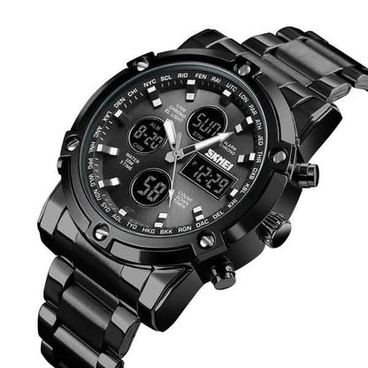 Quartz Men's Digital Clock Fashion Watch Relogio Masculino 1389