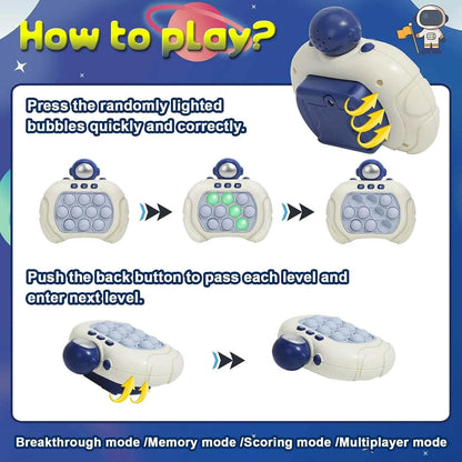 Quick Push Pop Game-it Fidget Toys Pro for Kids and Adults