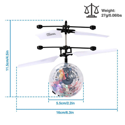RC Flying Drone Elastic Infrared
