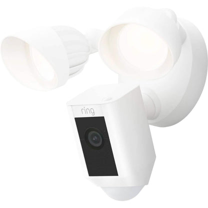 Ring - Floodlight Cam Plus Outdoor Wired 1080p Surveillance Camera