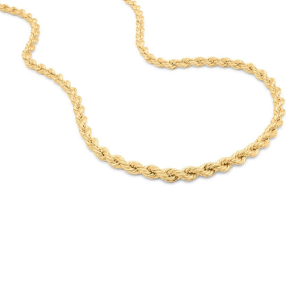 Rope Chain in Yellow Gold - 10mm