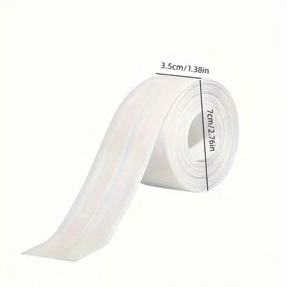 Self-Adhesive Waterproof Caulk Strip - Moisture-Resistant Sealing Tape for Kitchen & Bathroom