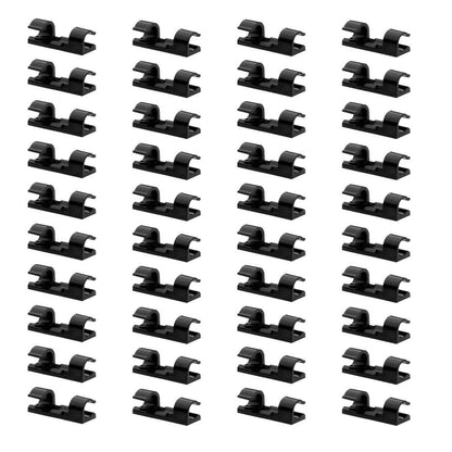 Self-Adhesive Wire Organizer Line Cable Plastic Clips