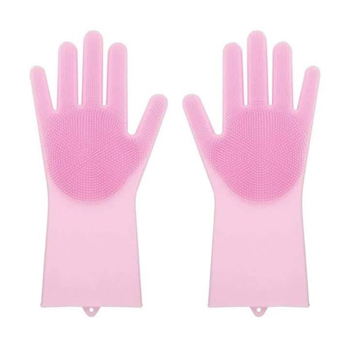 Silicone Scrubber Bristly Gloves