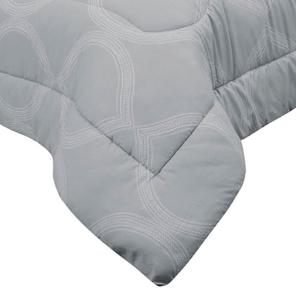 Sloane Street Ogee Bed in a Bag with Solid Reverse Comforter
