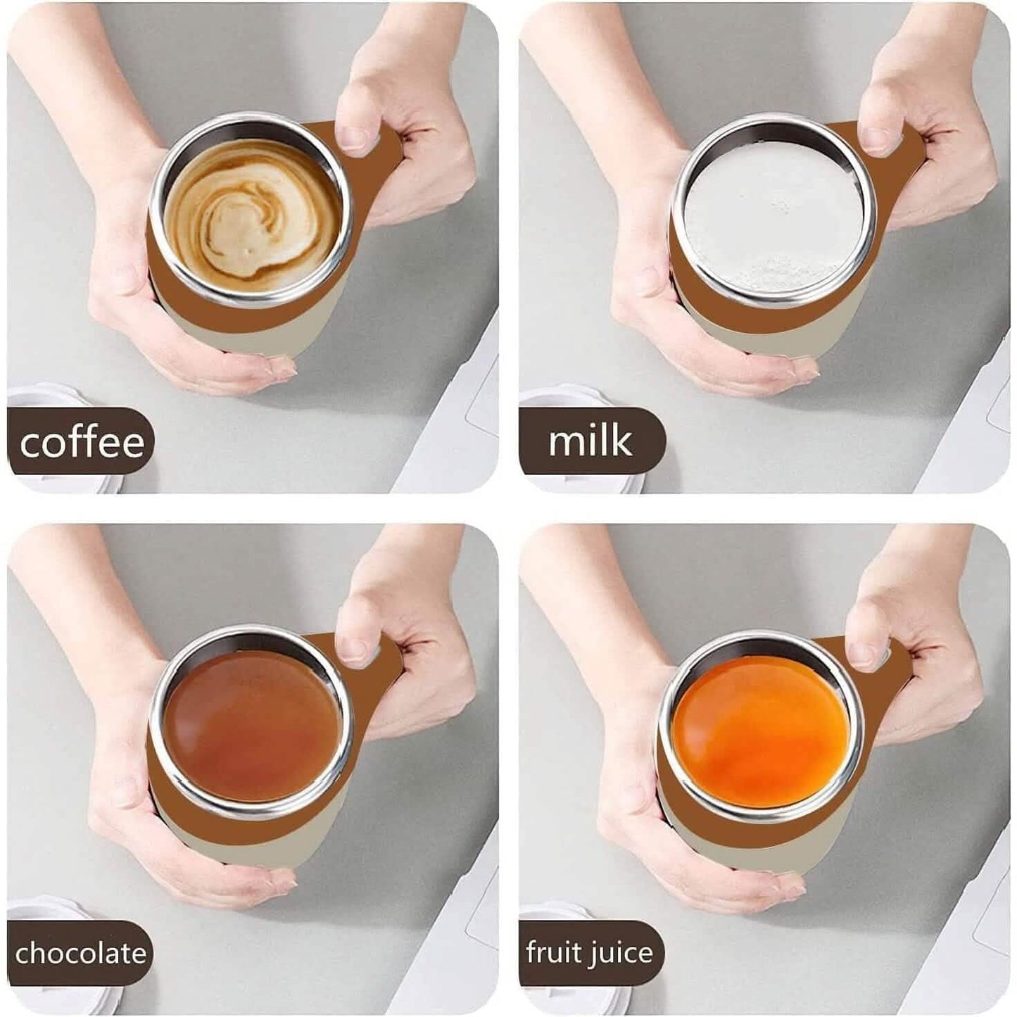 Smart Electric Self-Mixing Mug