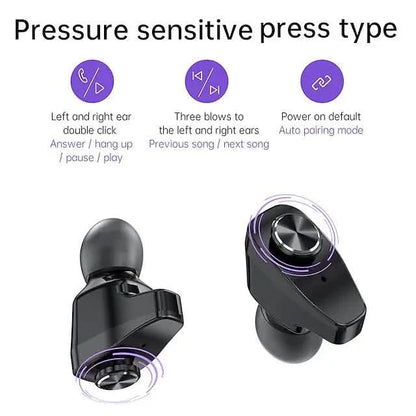 Smart Watch with Earbuds 1.28 inch Waterproof Bluetooth Fitness Watch