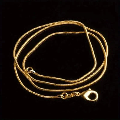 Snake Chain Necklace For Men And Women