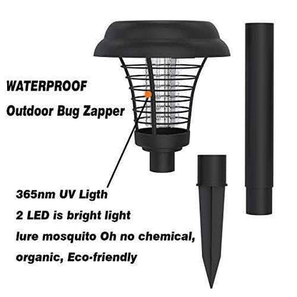 Solar Light With Bug Zapper