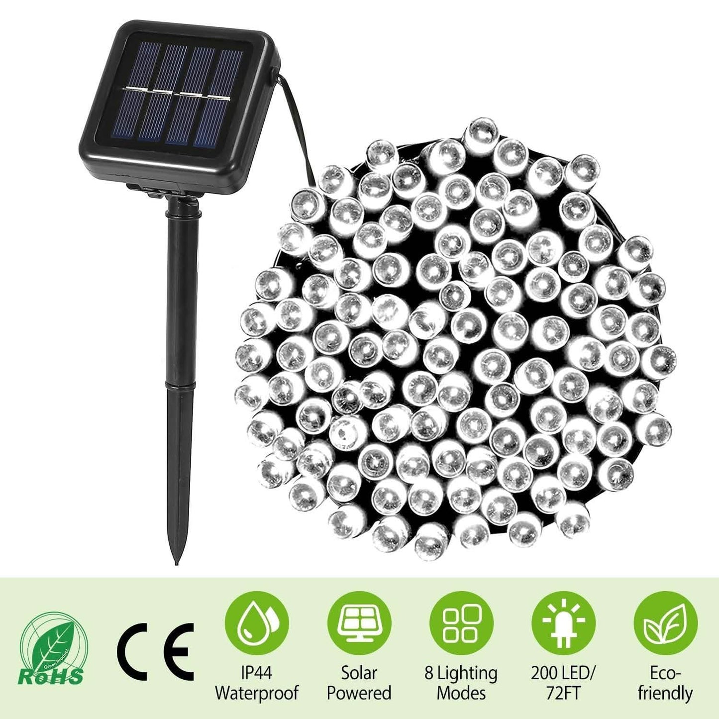 Solar Power LED String Lights