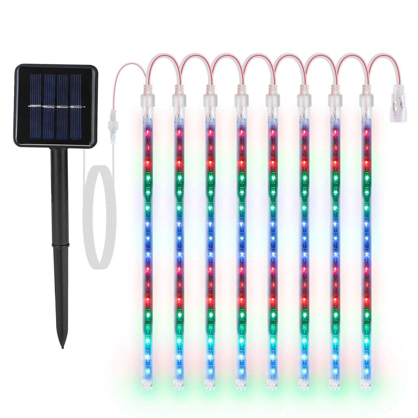 Solar Powered Meteor Shower String Light