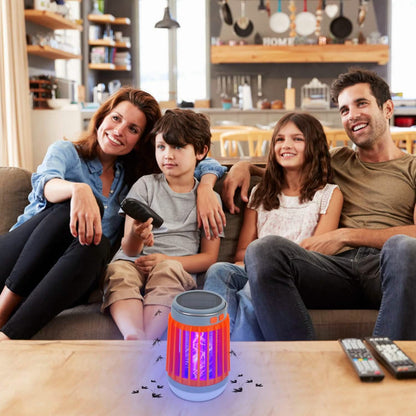 Solar USB Electric Bug Zapper with 5 Light Modes Hanging Hook