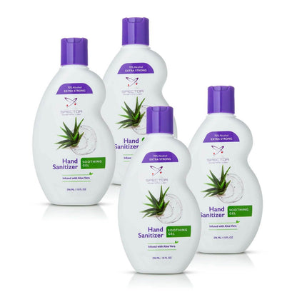 Soothing Gel Hand Sanitizer with Aloe Vera and 70% Alcohol