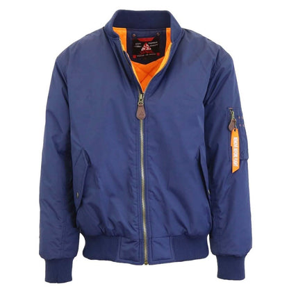 Spire by Galaxy Men's Heavyweight MA-1 Bomber Jacket