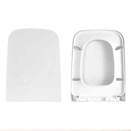 Square Toilet Seat with Grip-Tight Seat Bumpers