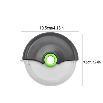 Stainless Steel Round Wheel Cutter with Lid